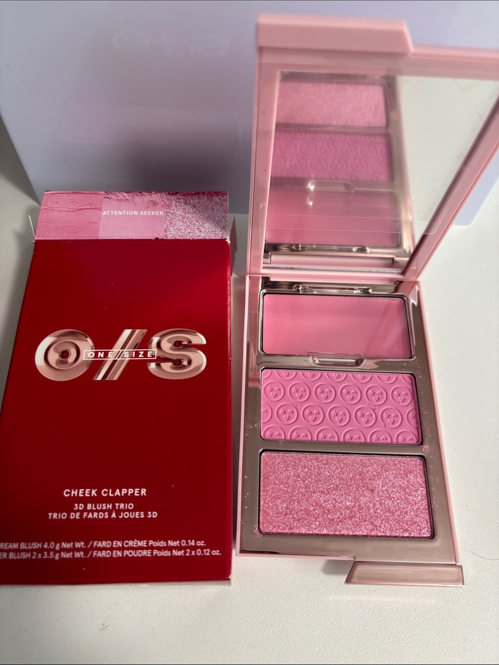 ONE/SIZE Cheek Clapper 3D Blush Trio - Attention Seeker